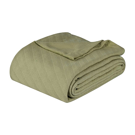 SUPERIOR® Milan Cotton Dobby Jacquard All Season Striped Blanket