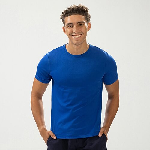 Dolfin Unisex Adult Quick Dry Short Sleeve Rash Guard Swimsuit Top In Blue