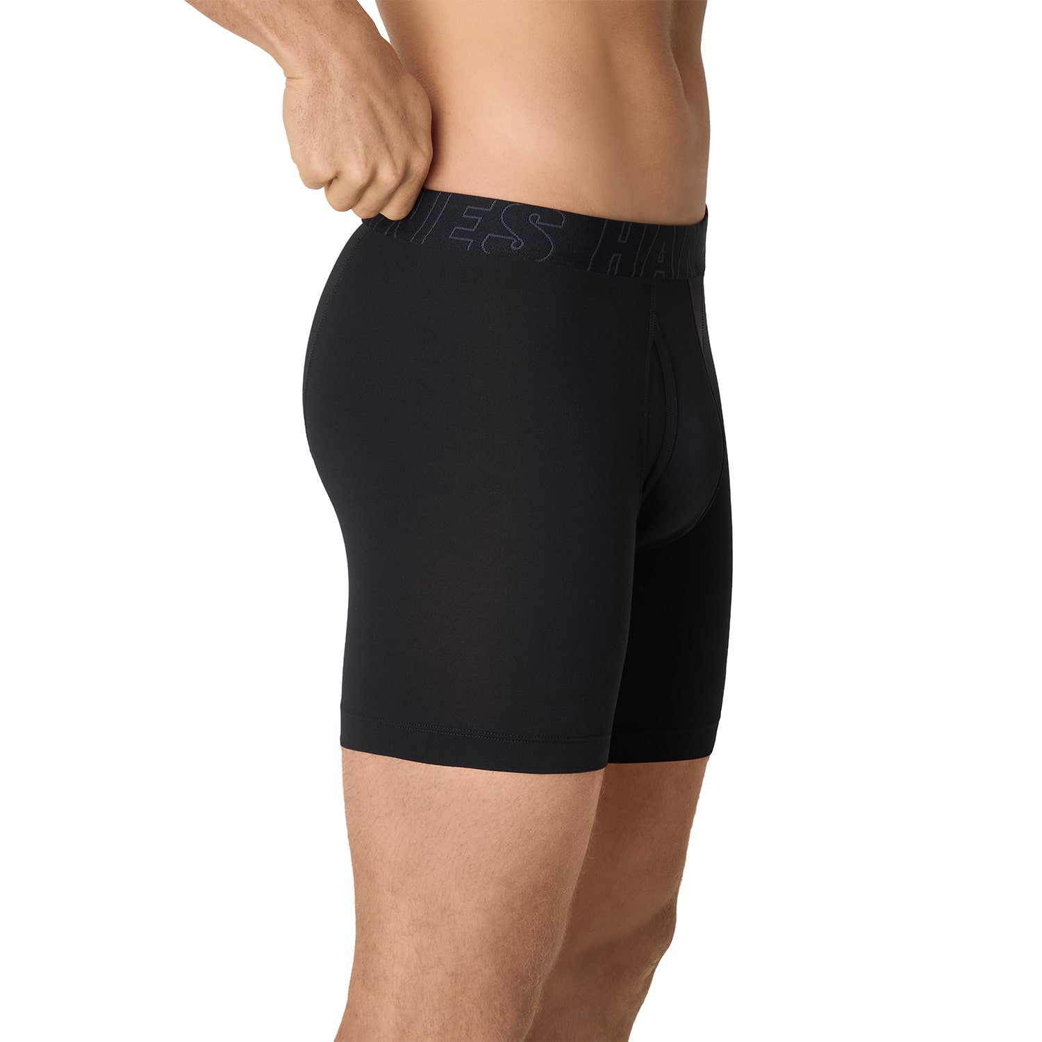 Hanes Mens 4 Pack Boxer Briefs Udxba4
