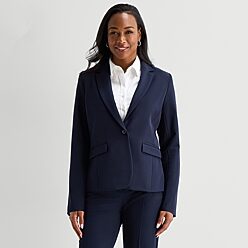 jcpenney ladies dress suits Women's Blue & Suit Separates short-name:Burnout Velvet Grey