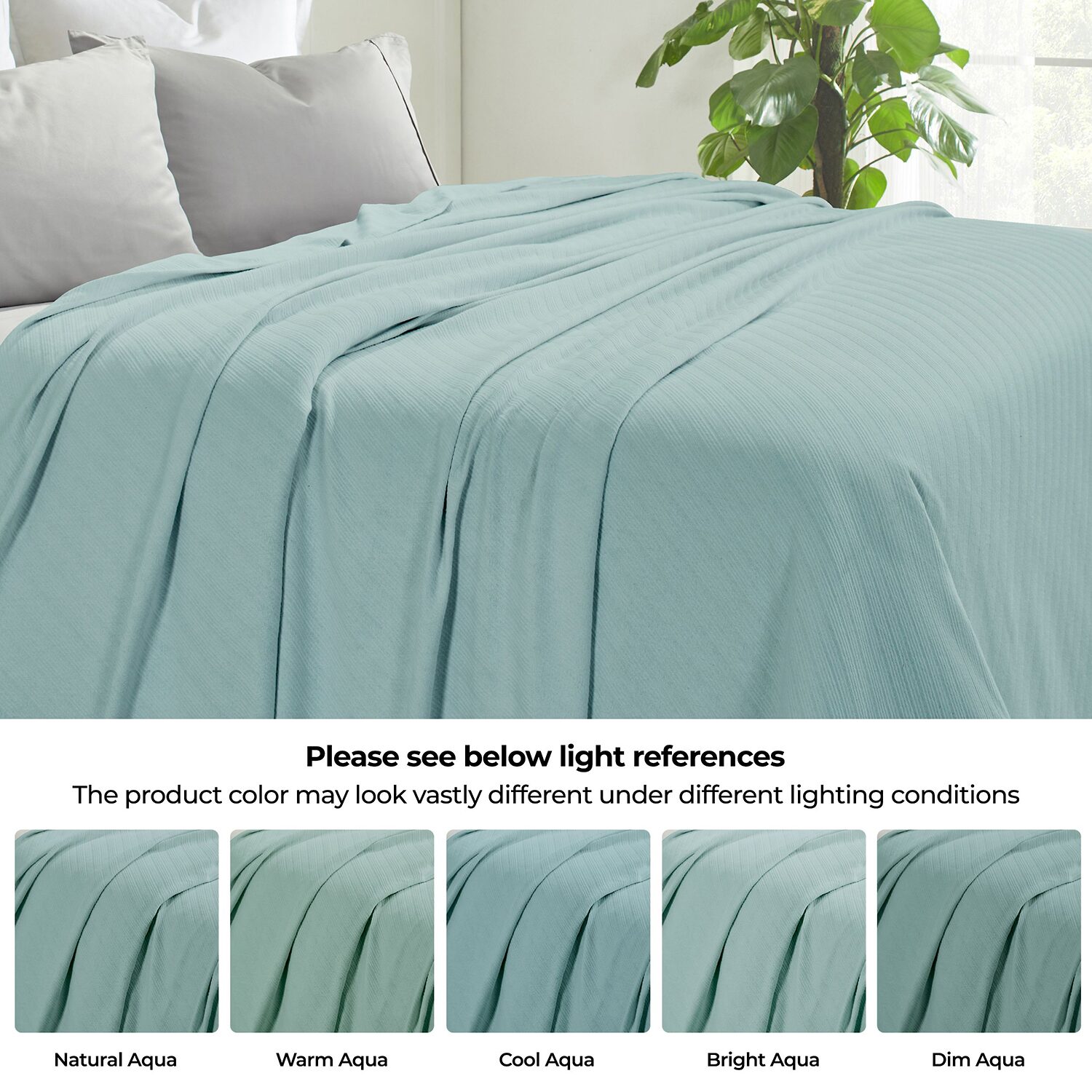 SUPERIOR® Milan Cotton Dobby Jacquard All Season Striped Blanket