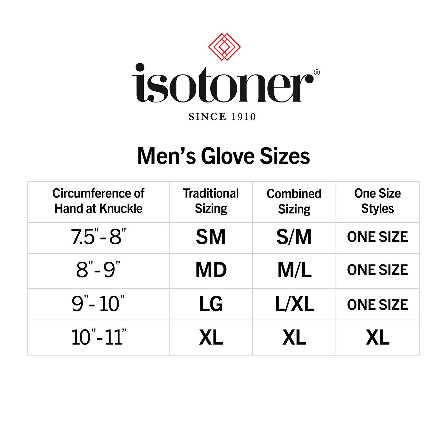 Isotoner Sleekheat Gloves
