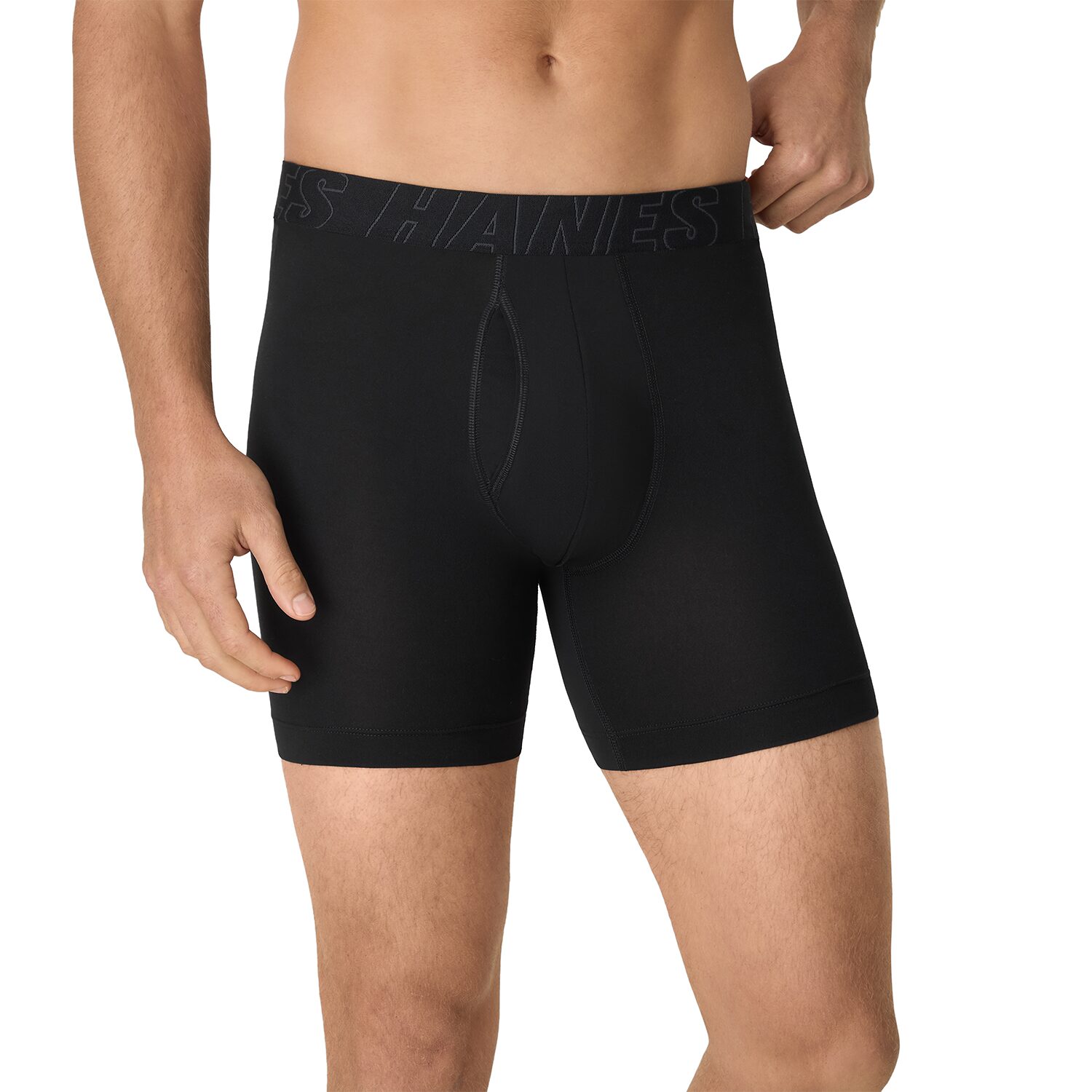 Hanes Mens 4 Pack Boxer Briefs Udsba4