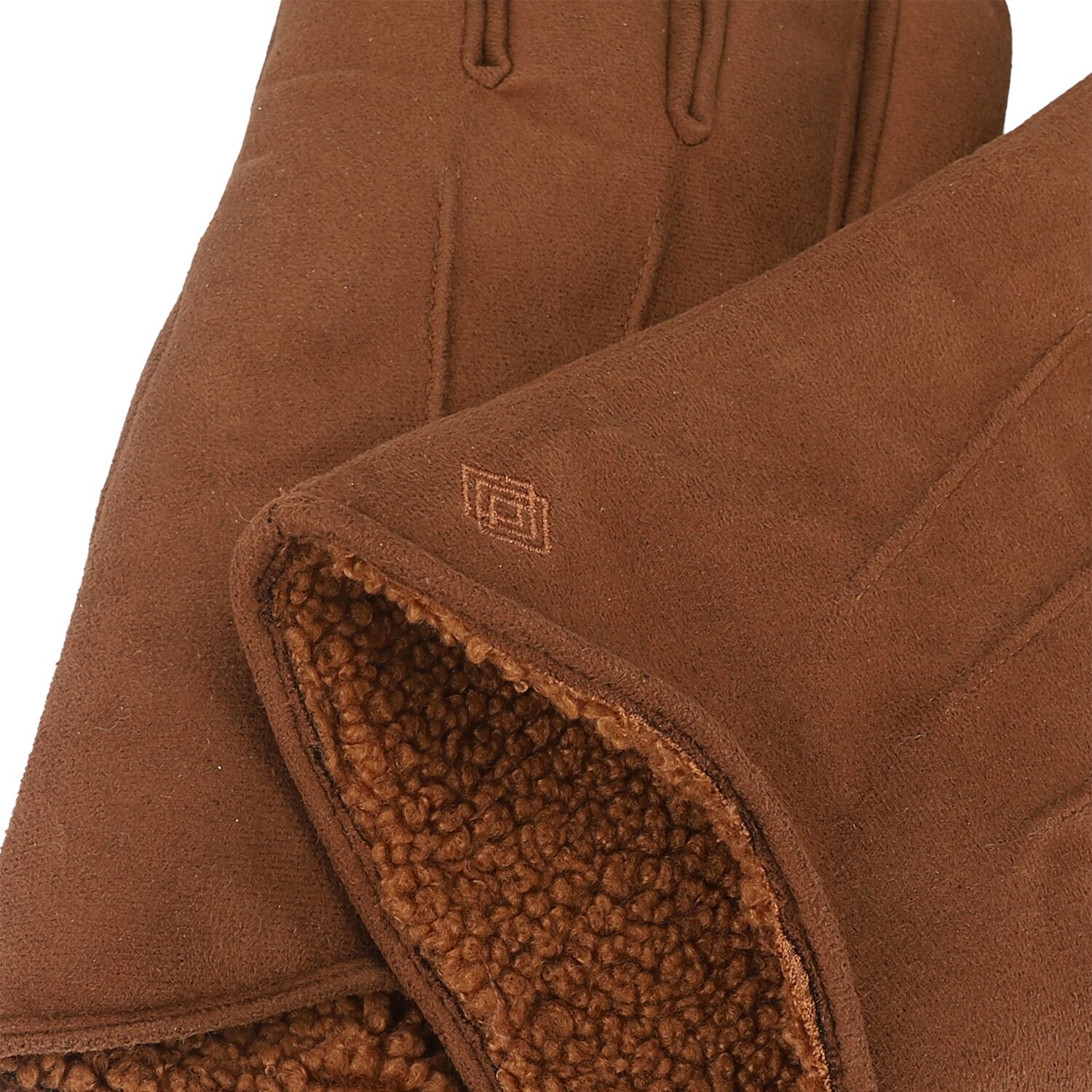 Isotoner Microsuede Pique Stitch Gloves