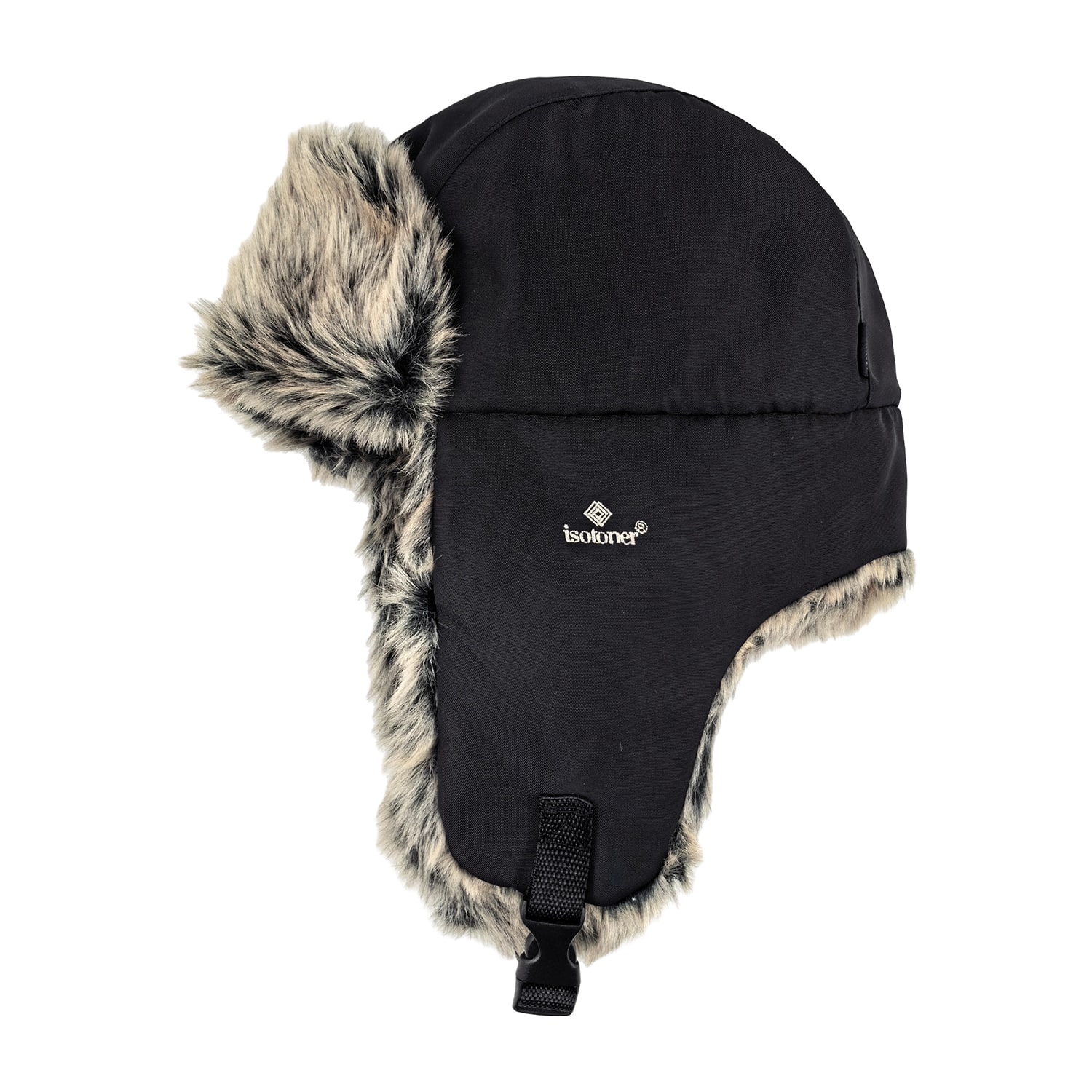 Isotoner Nylon Mens Trapper Hat