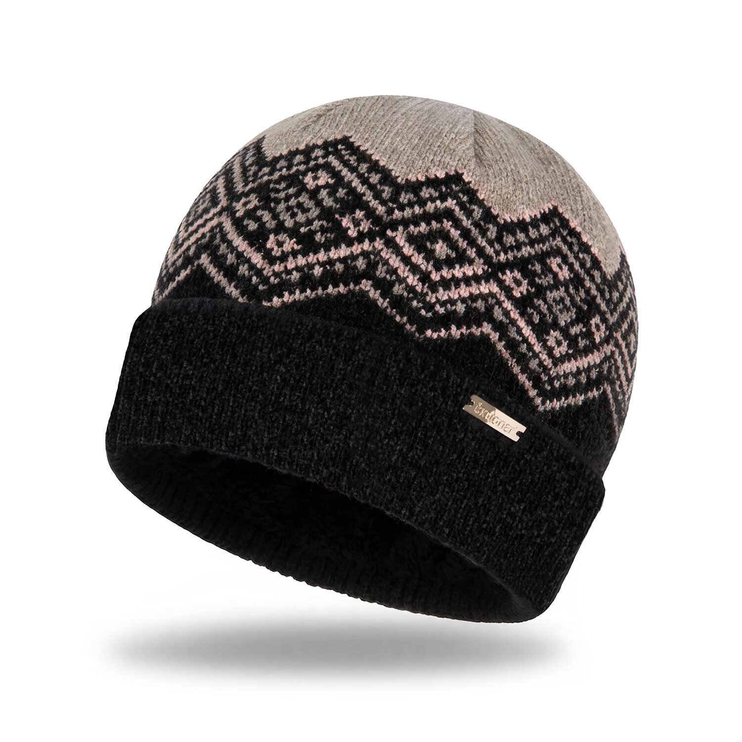 Isotoner Fairisle Womens Beanie