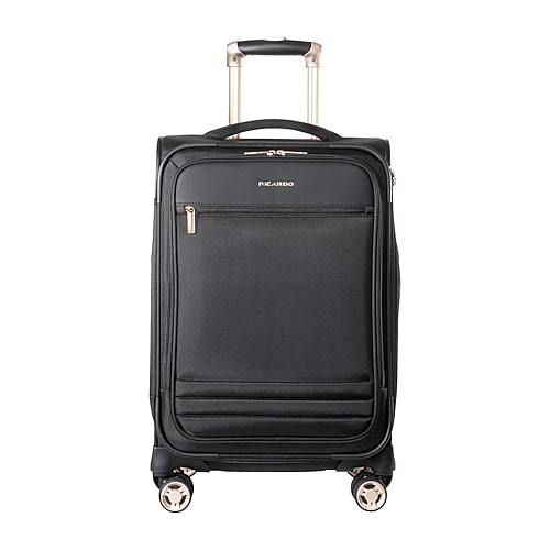 Ricardo Beverly Hills Venice Beach 20" Softside Spinner Luggage In Black