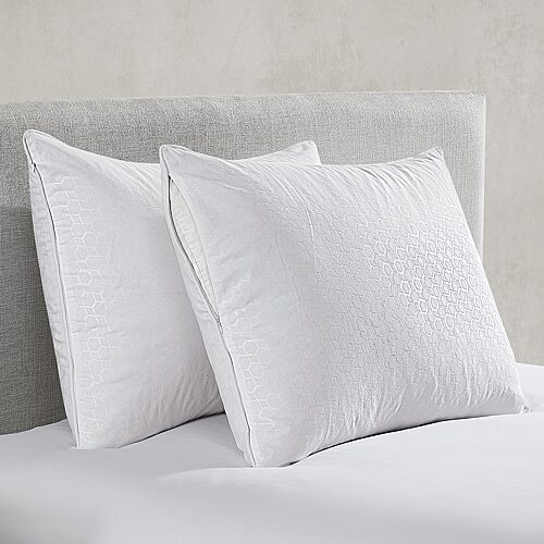 Sleep Advantage Powered By Nanobionic Microfiber Pillow Protector, One Size, White