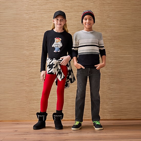 Thereabouts Little & Big Kid Boys Crew Neck Long Sleeve Regular Fit Thermal Top