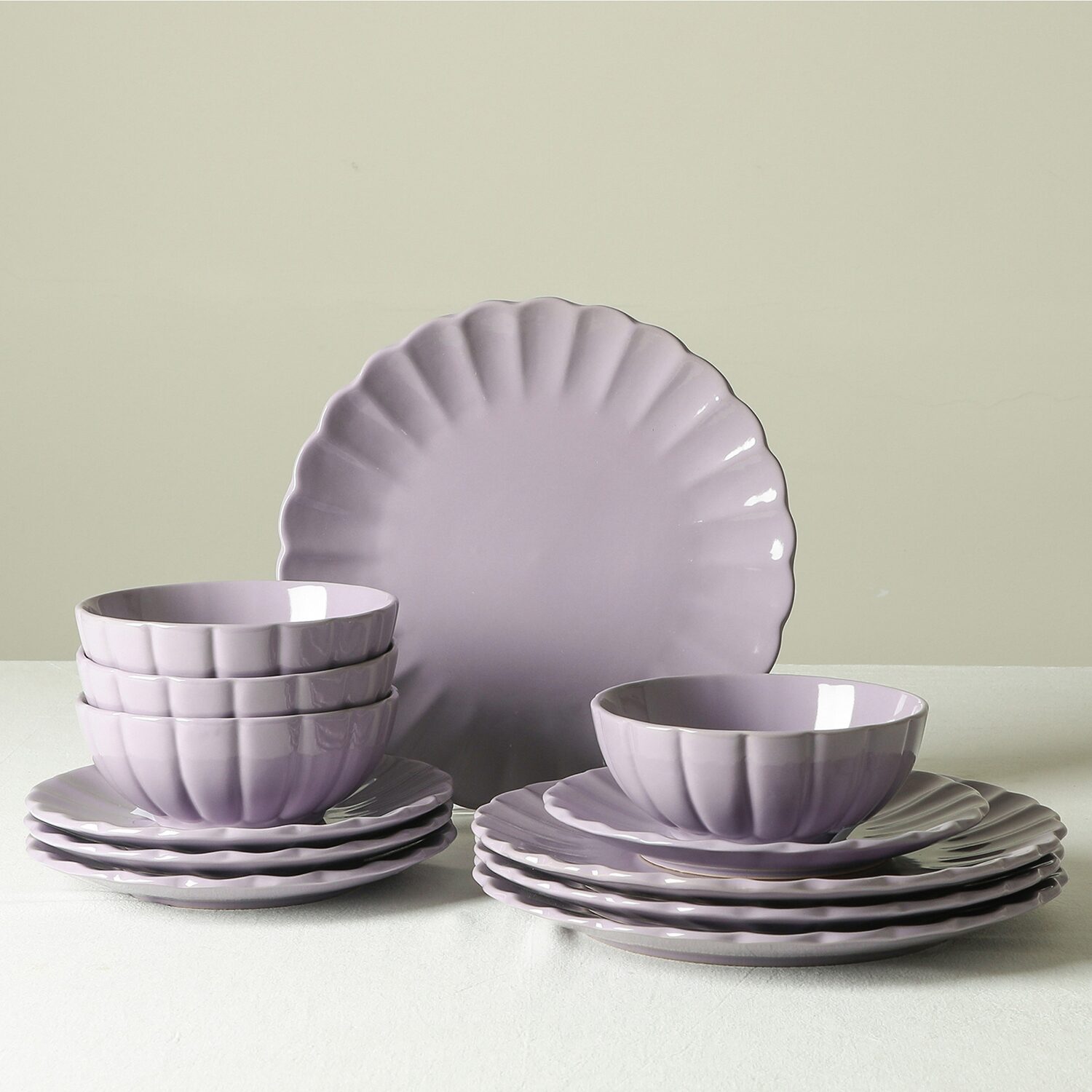 EARTH & CLAY Phoenix -pc. Stoneware Dinnerware Set