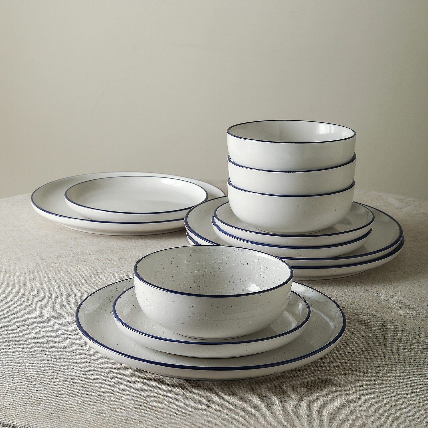 EARTH & CLAY Ezra -pc. Stoneware Dinnerware Set