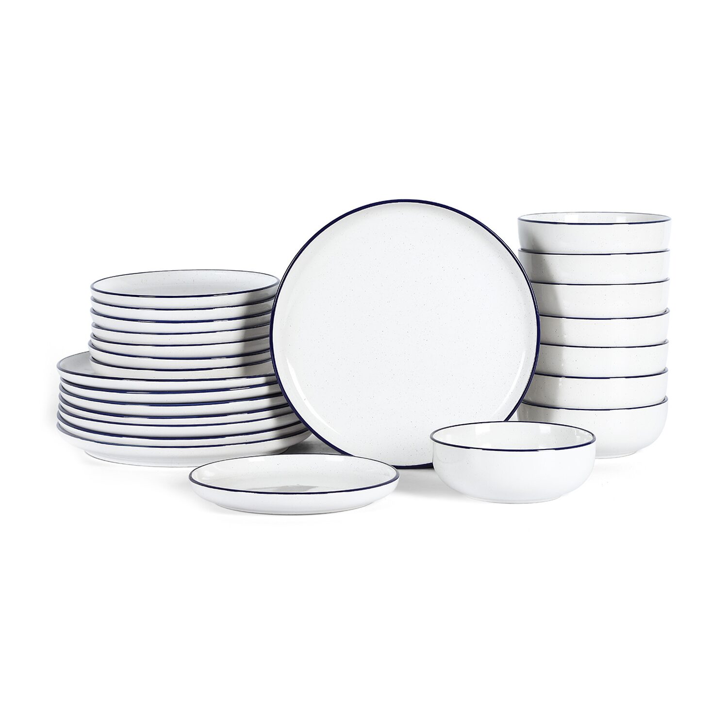 EARTH & CLAY Ezra -pc. Stoneware Dinnerware Set