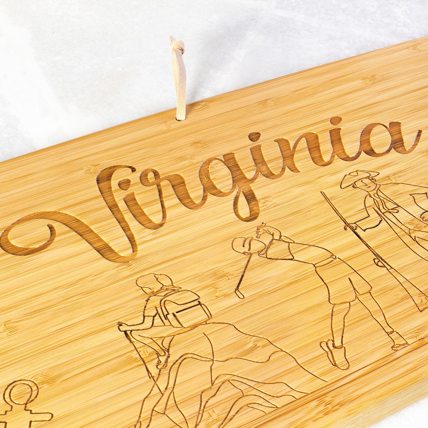 Totally Bamboo Virginia Charcuterie Board