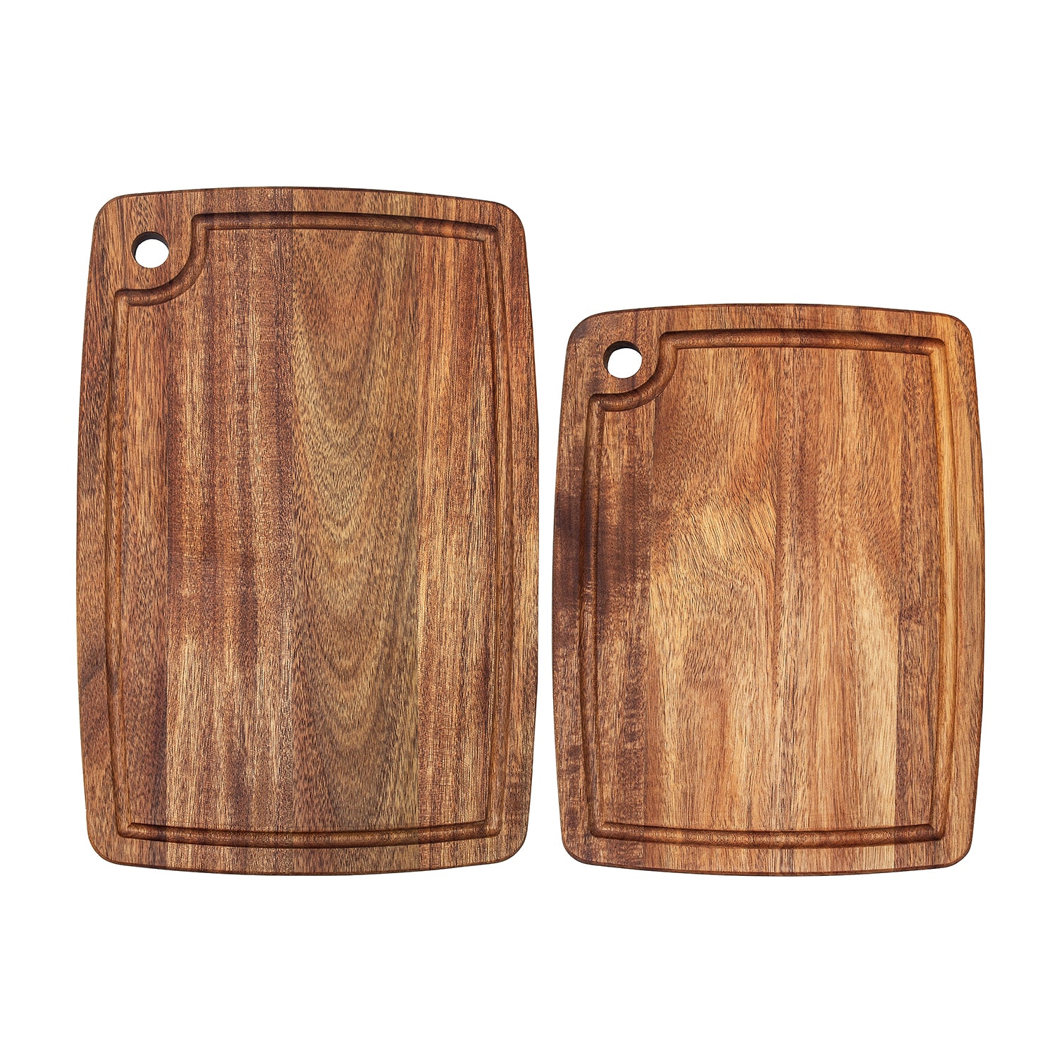 Totally Bamboo Acacia Board Set 2 Cutting Board