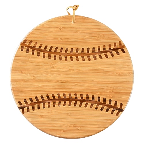 Totally Bamboo 12 Baseball Board Cutting Board In Brown