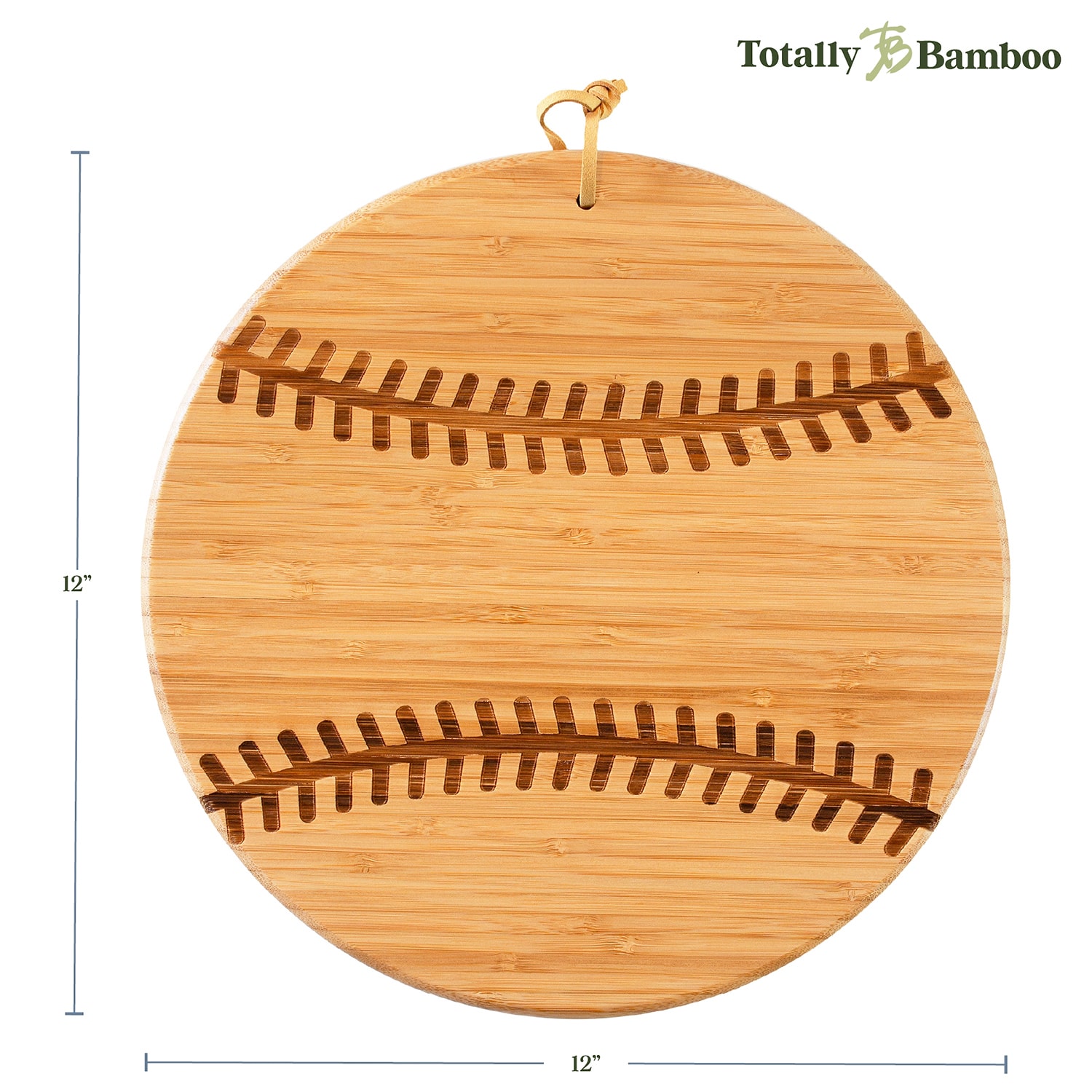 Totally Bamboo 12  Baseball Board Cutting Board