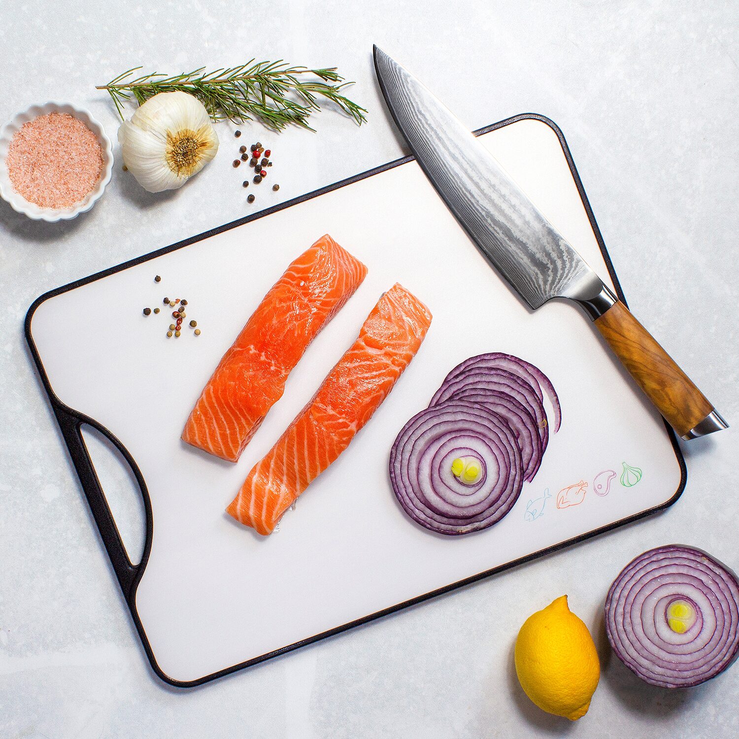 Totally Bamboo 15  Poly Boo Cutting Board