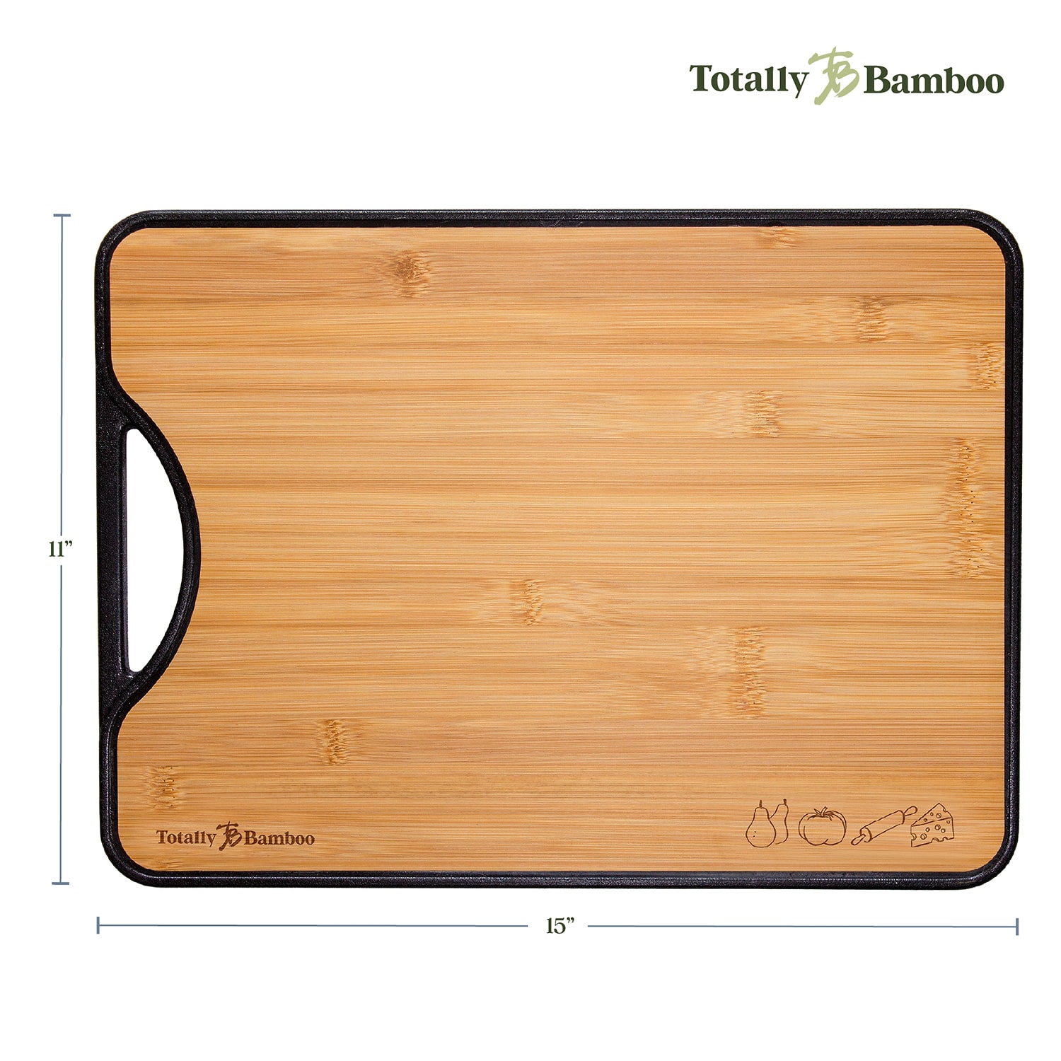 Totally Bamboo 15  Poly Boo Cutting Board
