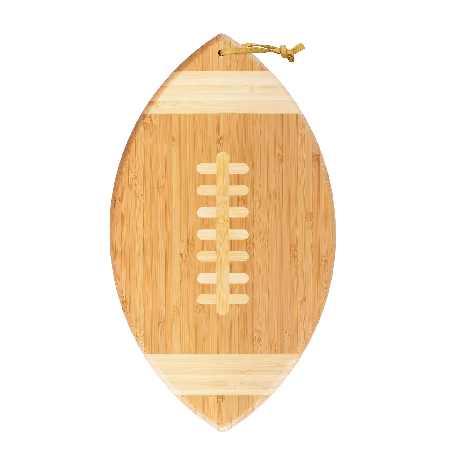 Totally Bamboo Football Serving Bd Cutting Board