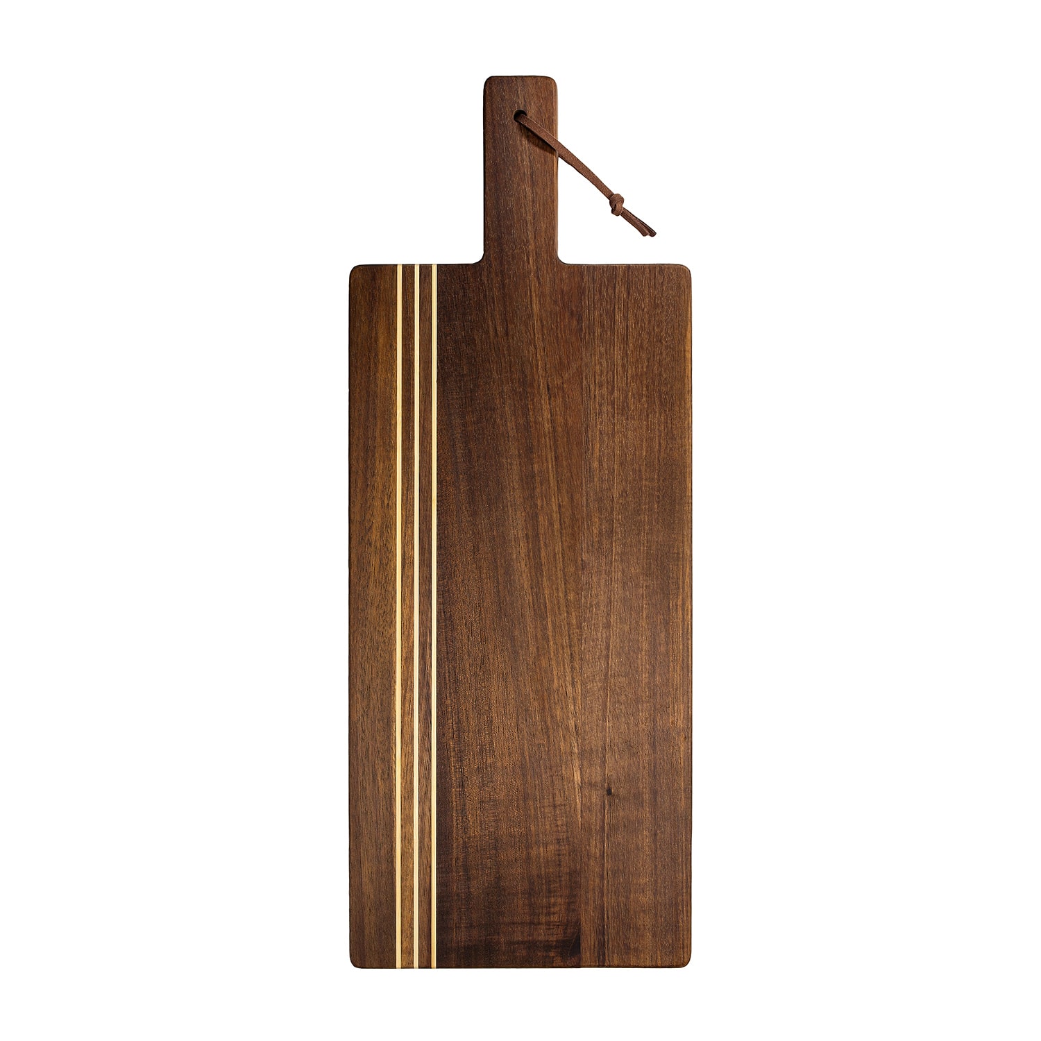 Totally Bamboo Dark Acacia Pinstripe Paddle Board