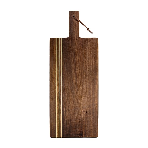 Totally Bamboo Dark Acacia Pinstripe Paddle Board In Brown