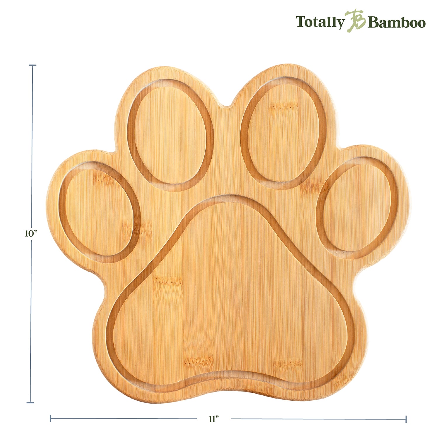 Totally Bamboo Paw Serving Cutting Board