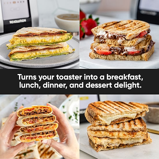 REVOLUTION COOKING™ Toastie Press Sandwich Maker