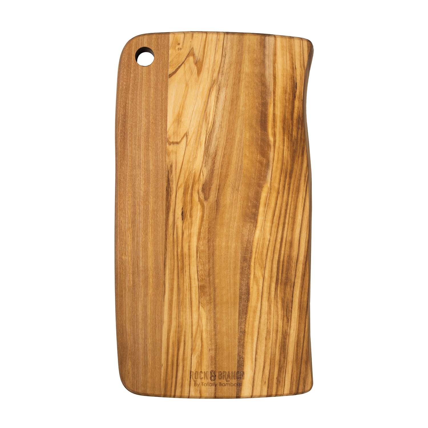 Totally Bamboo Olive Cut Serve Cutting Board