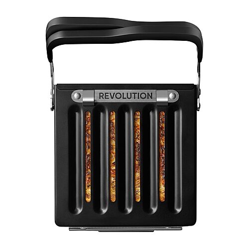 REVOLUTION COOKING Toastie Press Sandwich Maker, One Size, Black