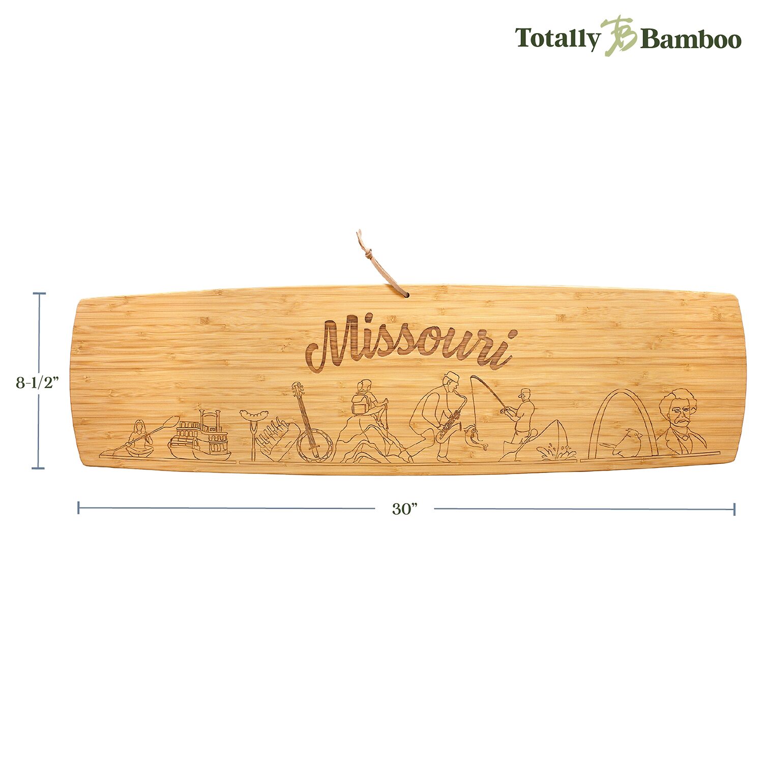 Totally Bamboo Missouri Charcuterie Board