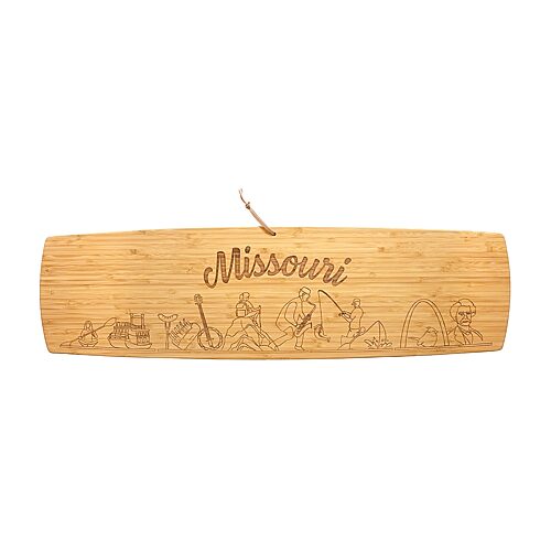 Totally Bamboo Missouri Charcuterie Board In Brown