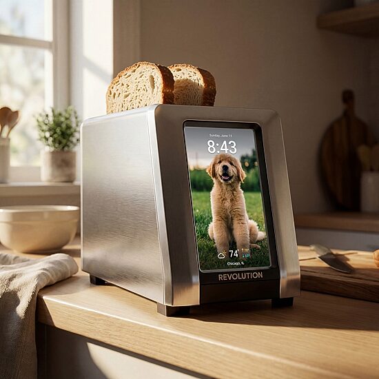 REVOLUTION COOKING™ Connect Plus Smart Automatic Shut Off Electric Toaster