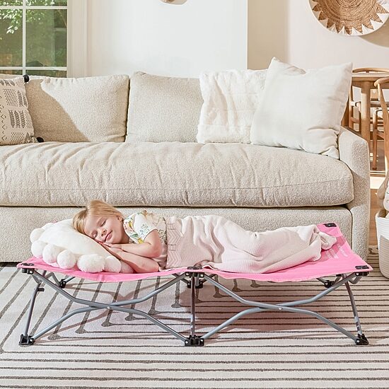 Regalo My Cot Pink Portable Toddler Bed