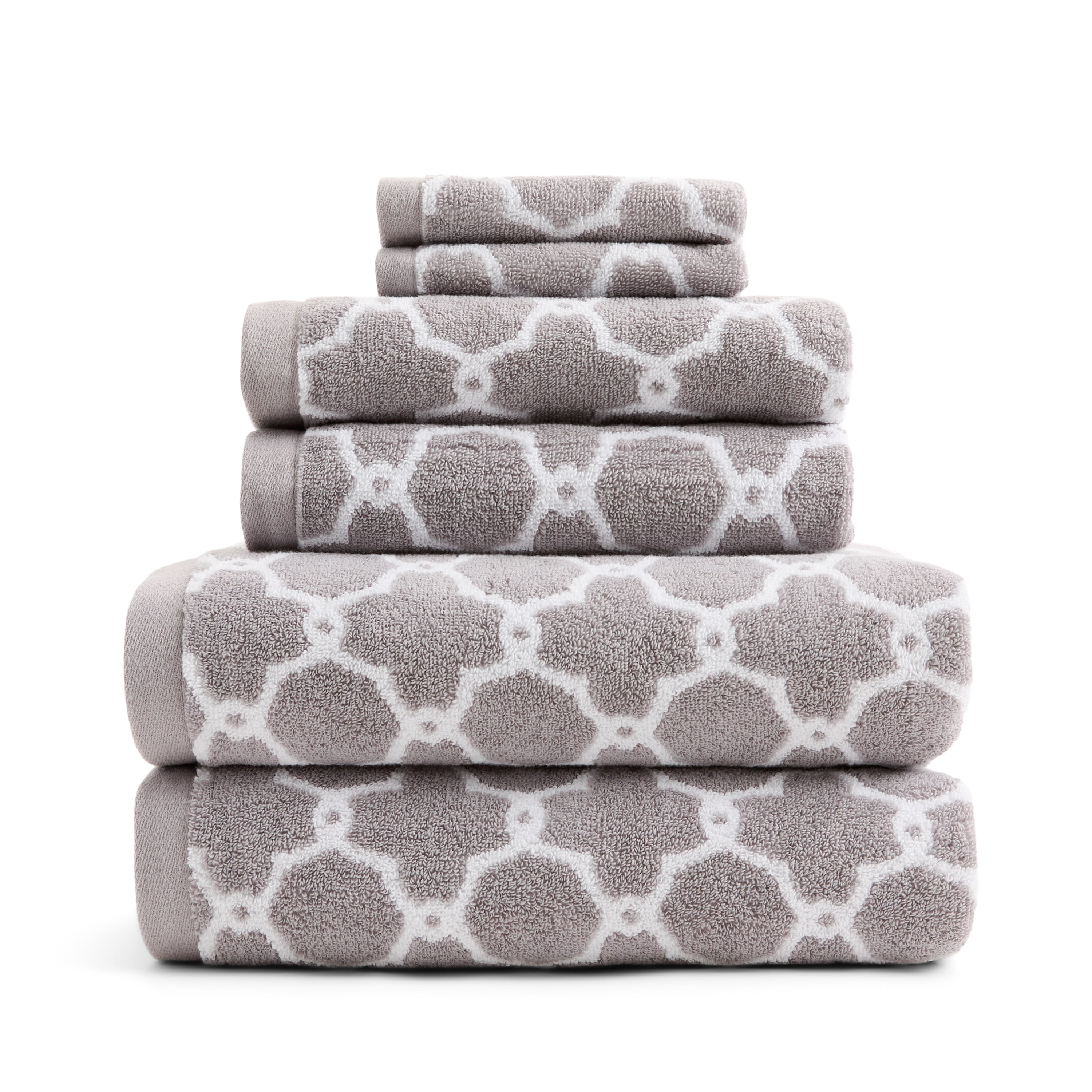 Liz Claiborne Signature Lattice Plush Bath Towel