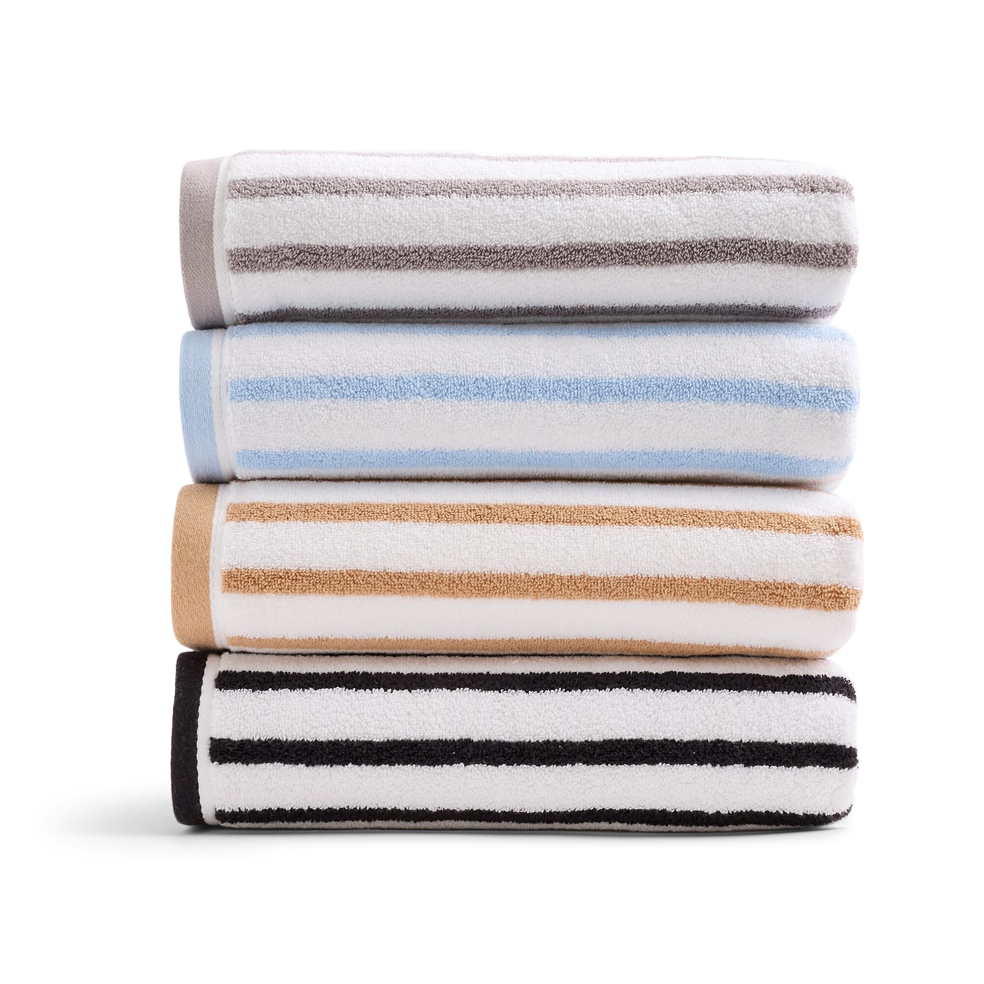 Liz Claiborne Signature Plush Stripe Bath Towel