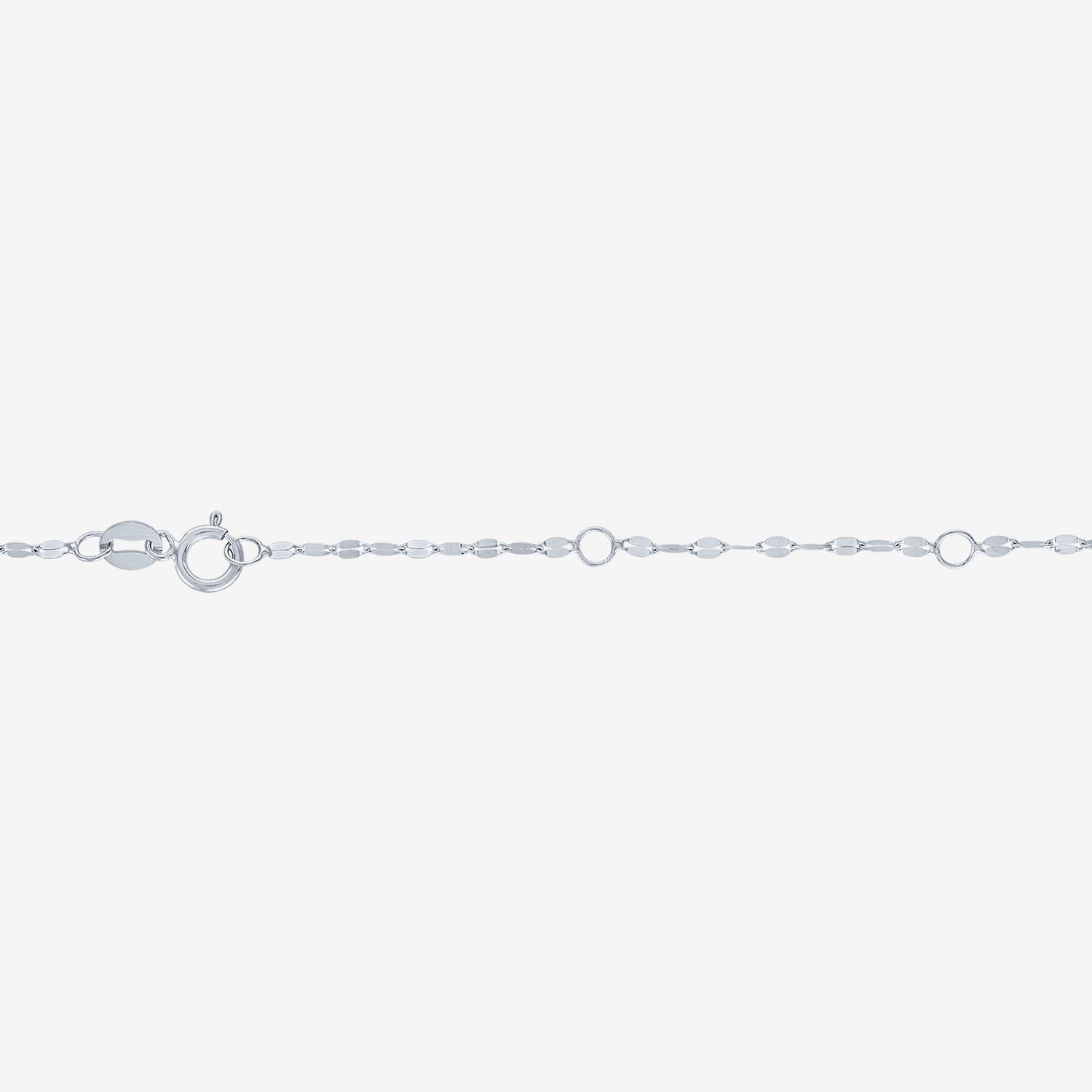 Diamond Addiction (G-H / Si2-I1) Womens 1 CT. T.W. Lab Grown White 10K Gold Radiant18 Inch Pendant Necklace