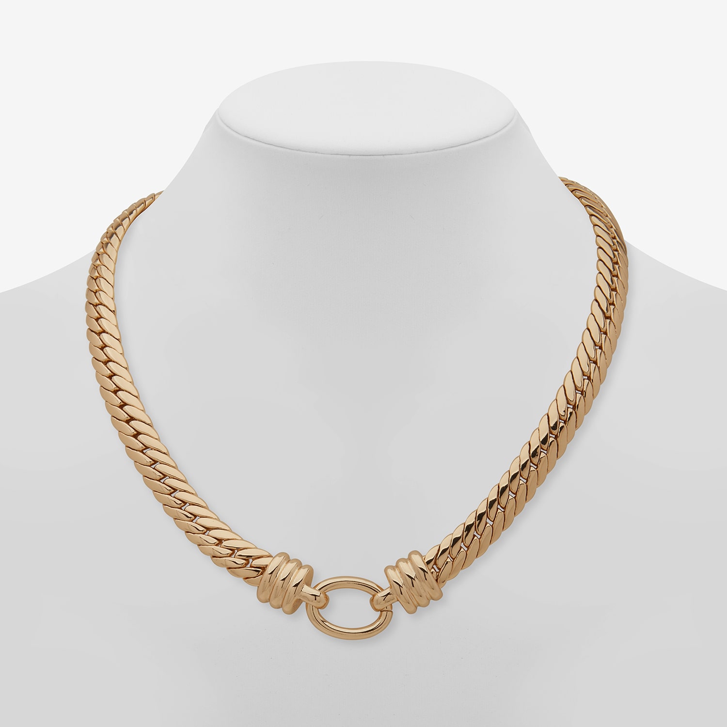 Worthington Womens 17 Inch Collar Necklace