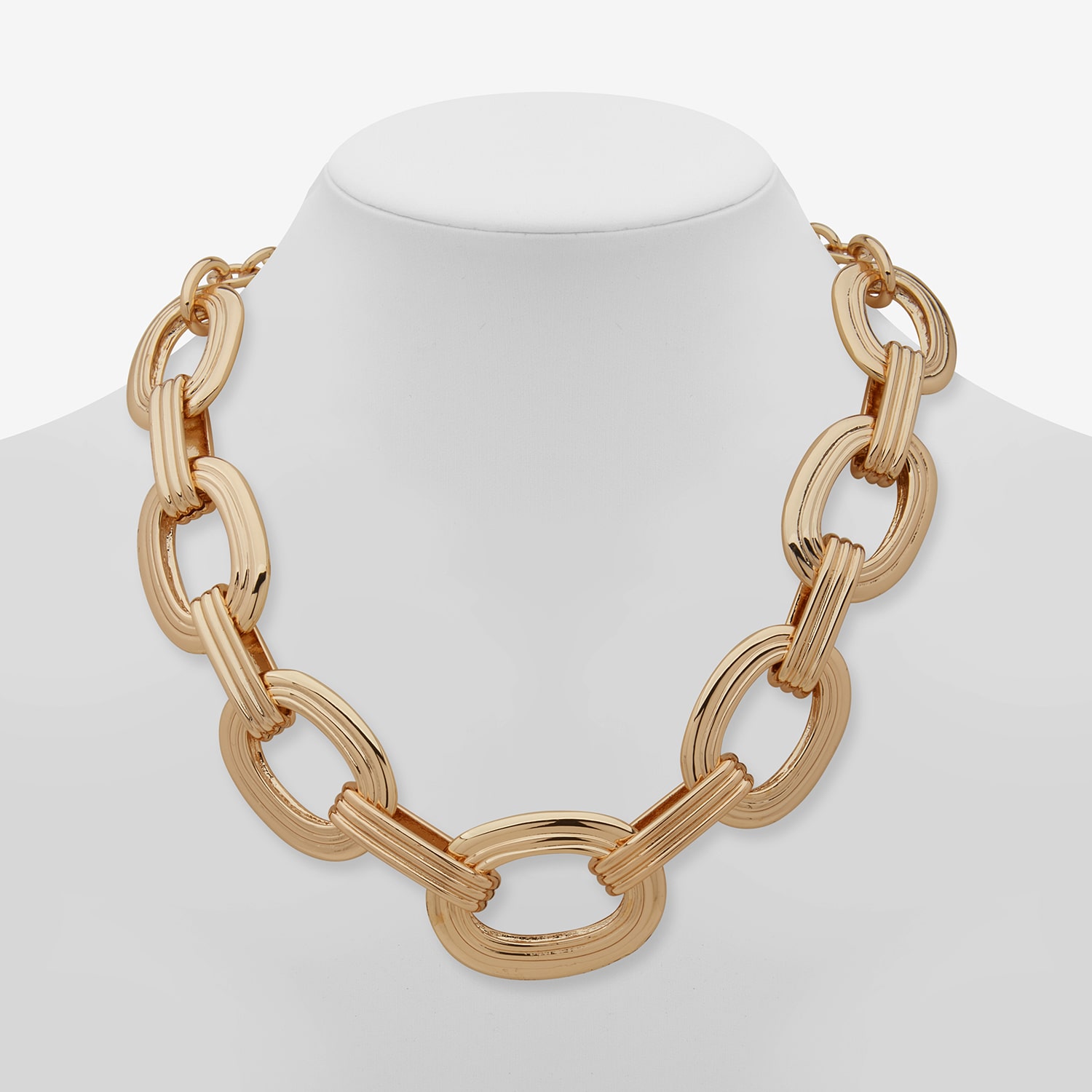 Worthington Womens 18 Inch Collar Necklace