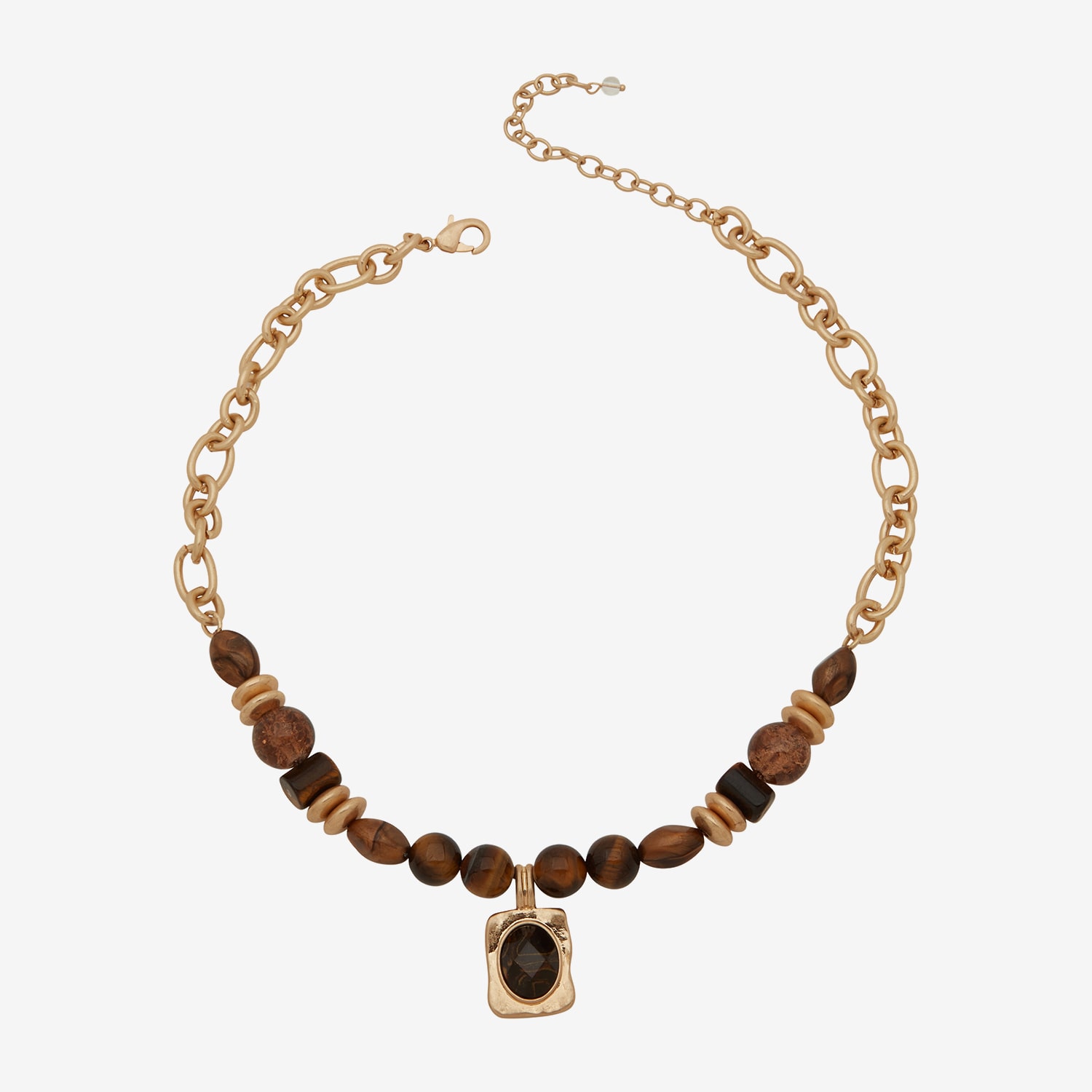A.N.A Womens Surgical Steel 16 Inch Collar Necklace