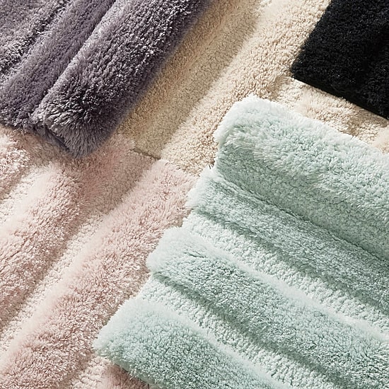 Madison Park Tufted Pearl Channel Soft Solid Tufted Bath Rug