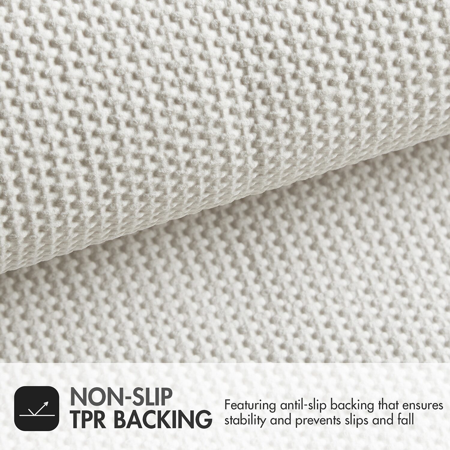 Madison Park Tufted Pearl Channel Soft Solid Bath Rug