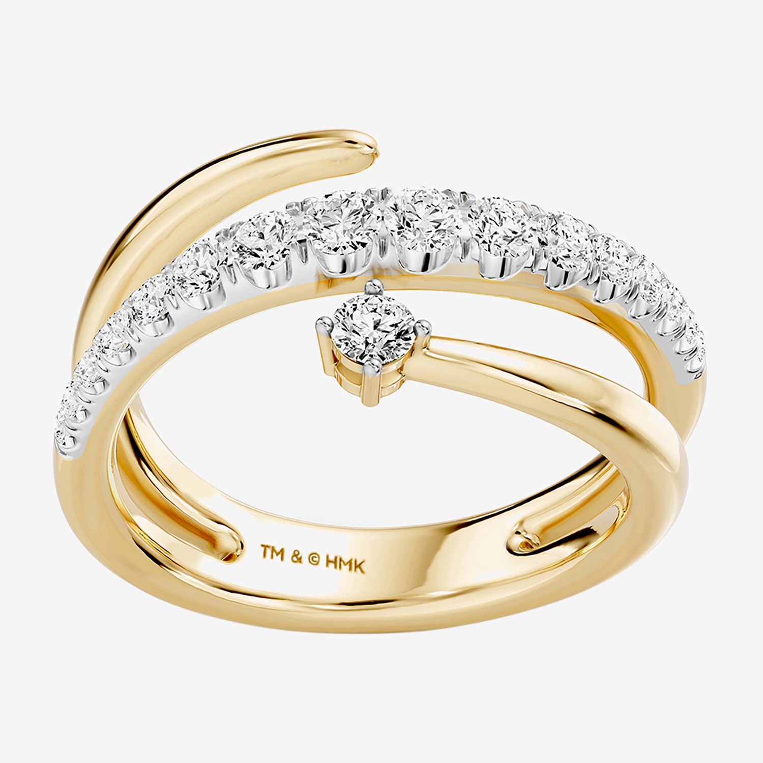 Hallmark Hallmark Signature Fine Jewelry (G / Si2) Womens 1/2 CT. T.W ...
