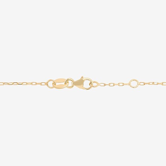 Limited Quantities! Womens 10K Gold 7.5 Inch Solid Cable Chain Bracelet