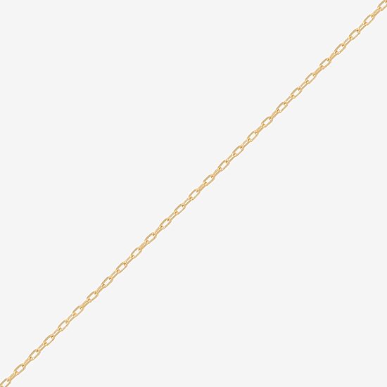 Limited Quantities! Womens 10K Gold 7.5 Inch Solid Cable Chain Bracelet