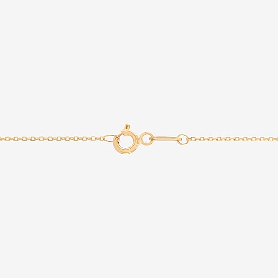 Limited Quantities! Womens 10K Gold 18 Inch Cable Chain Necklace