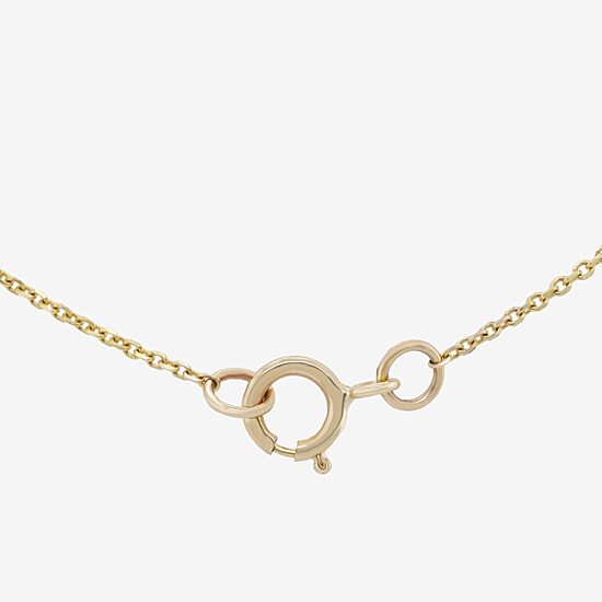 Limited Quantities! Womens White Diamond 10K Gold 18 Inch Y Necklace