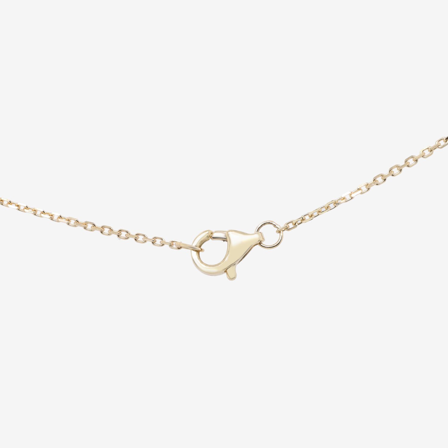 Limited Quantities! Womens White Diamond 10K Gold 18 Inch Y Necklace