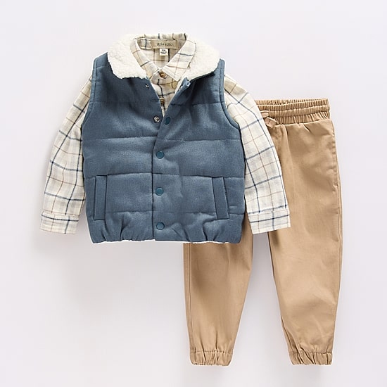 Little Stitch Toddler Boys 3-pc. Pant Set