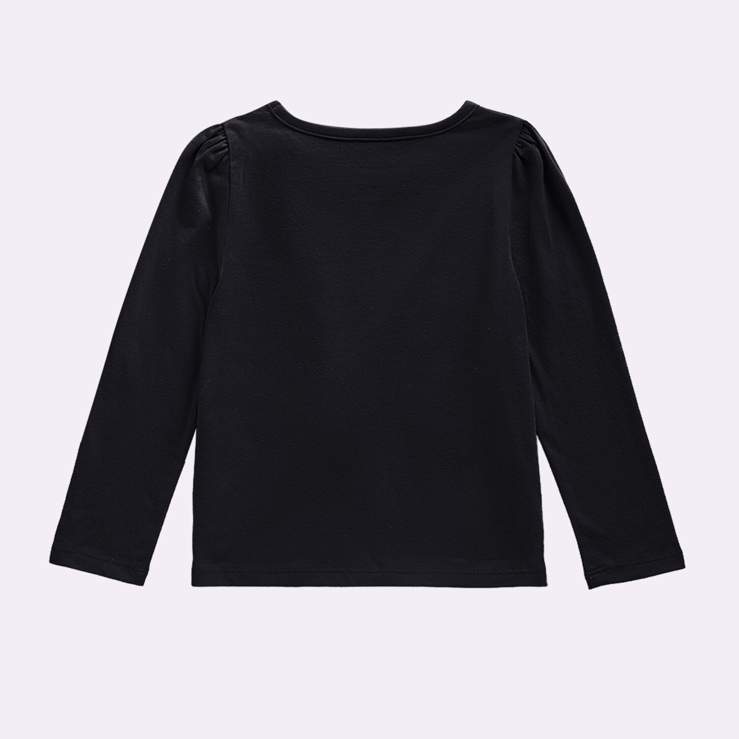 Okie Dokie Toddler & Little Girls Round Neck Long Sleeve Regular Fit Graphic T-Shirt