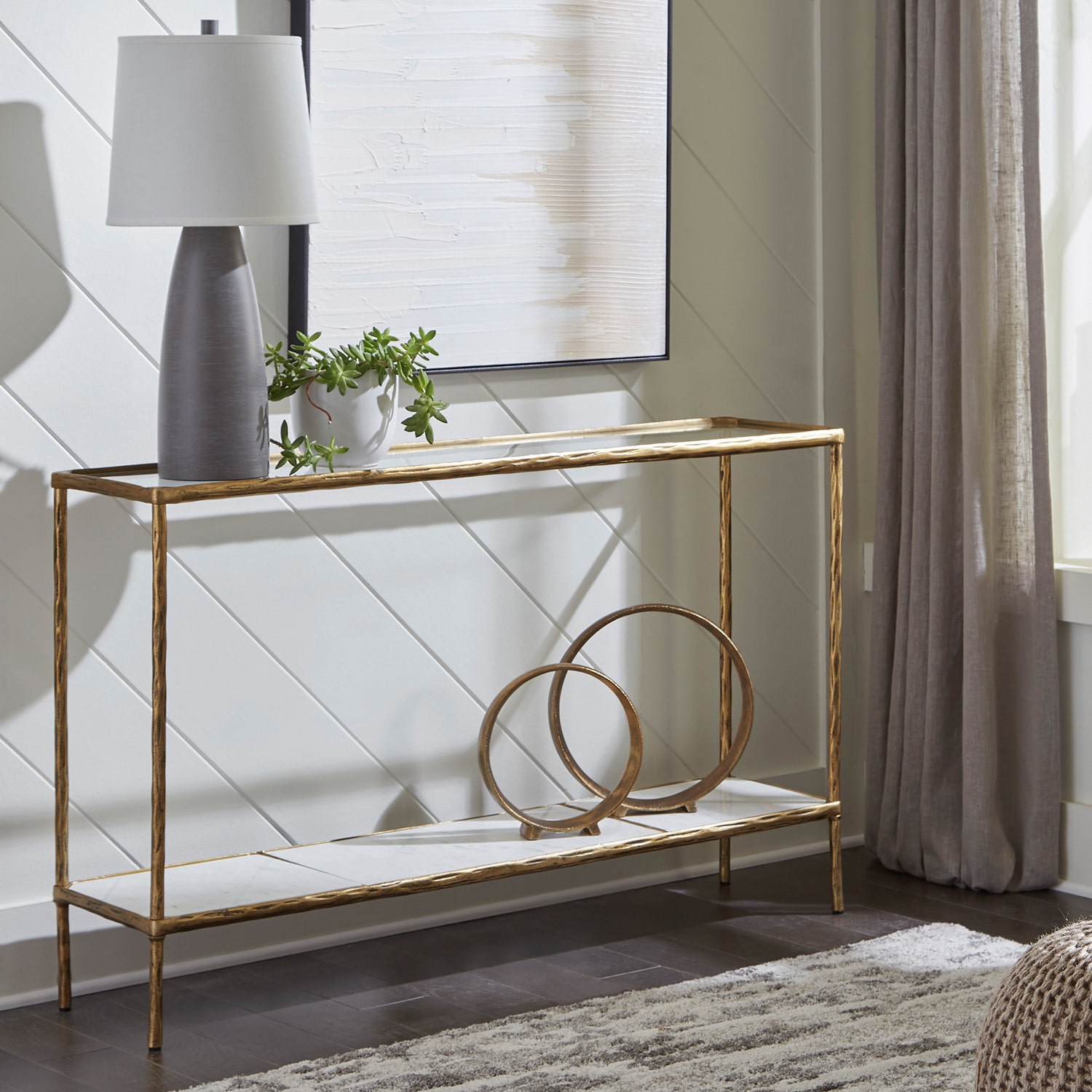 Signature Design by Ashley Ryandale Console Sofa Table